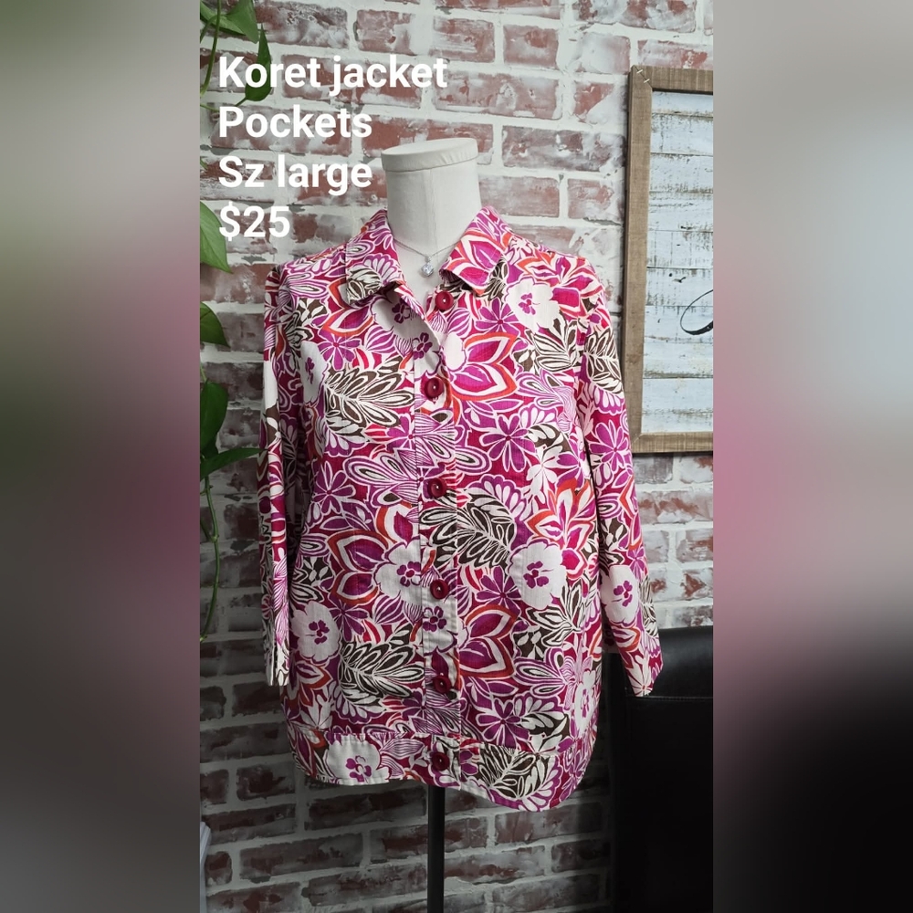 Koret Womens jacket sz large